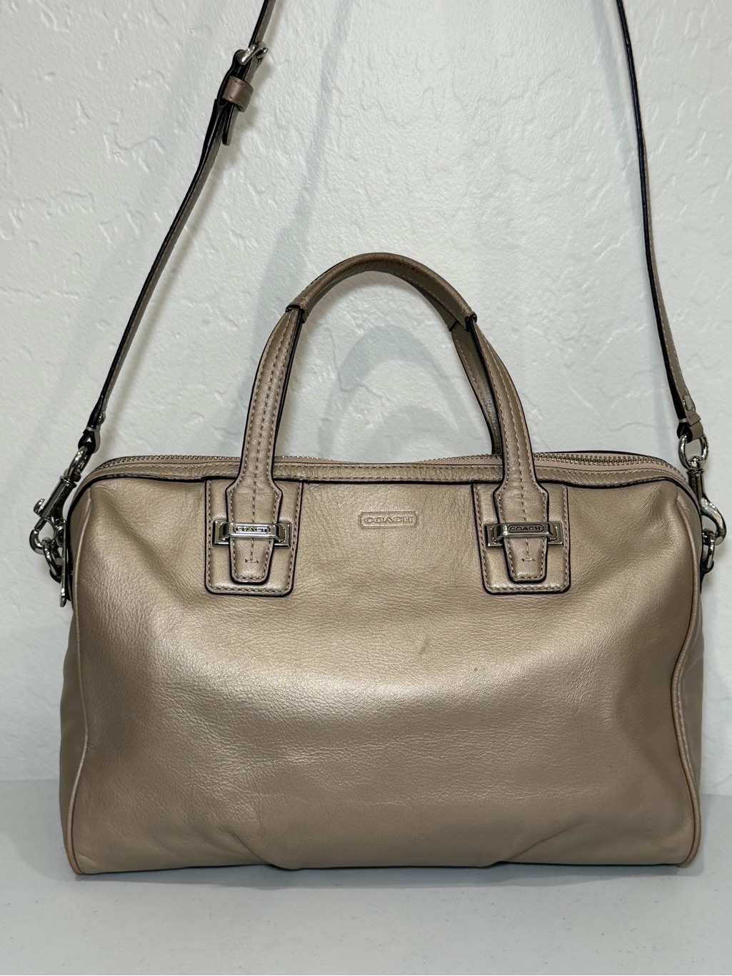 Coach Taylor Leather Satchel